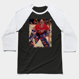 Patrick Roy, 1987 in Montreal Canadiens (551 GP) Baseball T-Shirt